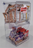 #Clear View Dispenser / Industrial / Medical /#Break Room Snacks,/Bar & Restaurant ,#C-Stores